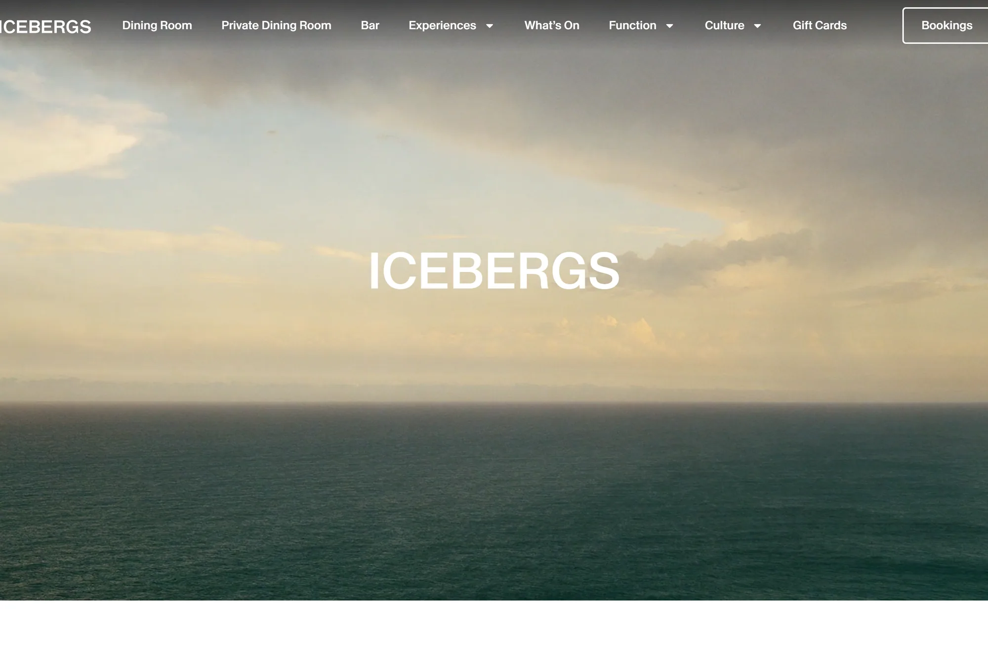 Icebergs Dining Room and Bar